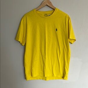 Men’s bright yellow Polo Ralph Lauren Shirt
